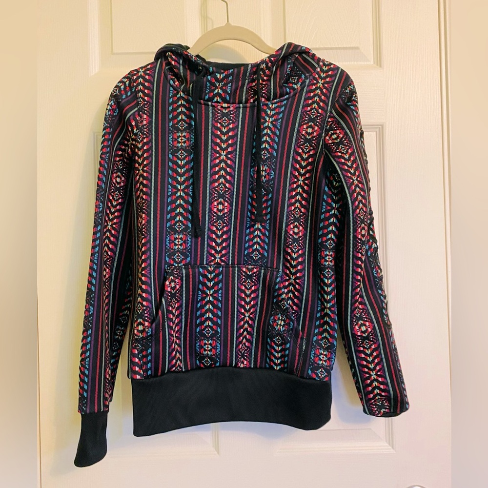 Billabong aztec print hoodie
